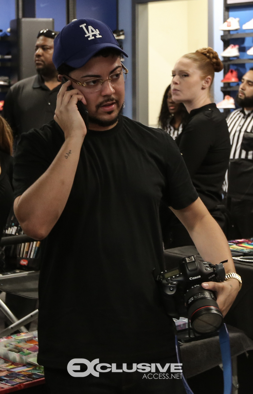 DJ & Asahad Khaled #FanLove at KIds Footlocker photos by Thaddaeus McAdams - ExclusiveAccess