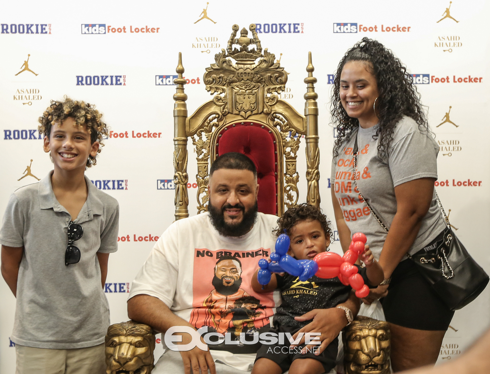 DJ & Asahad Khaled #FanLove at KIds Footlocker photos by Thaddaeus McAdams - ExclusiveAccess