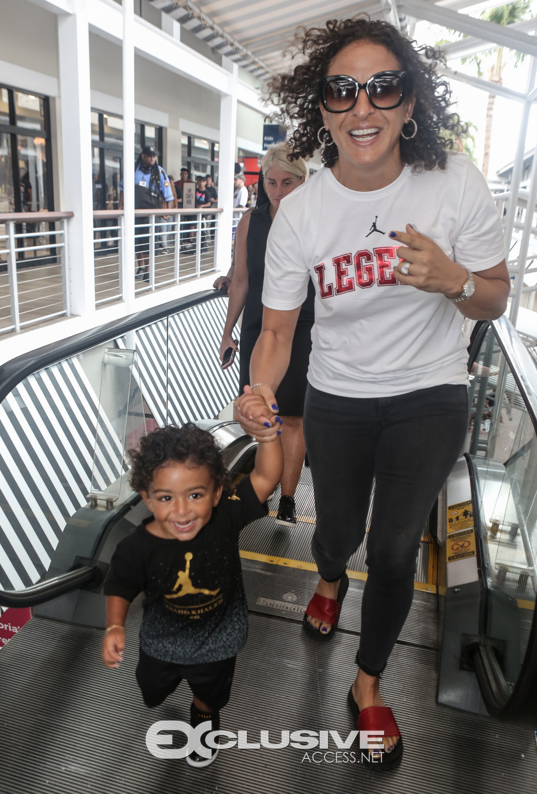 DJ & Asahad Khaled #FanLove at KIds Footlocker photos by Thaddaeus McAdams - ExclusiveAccess