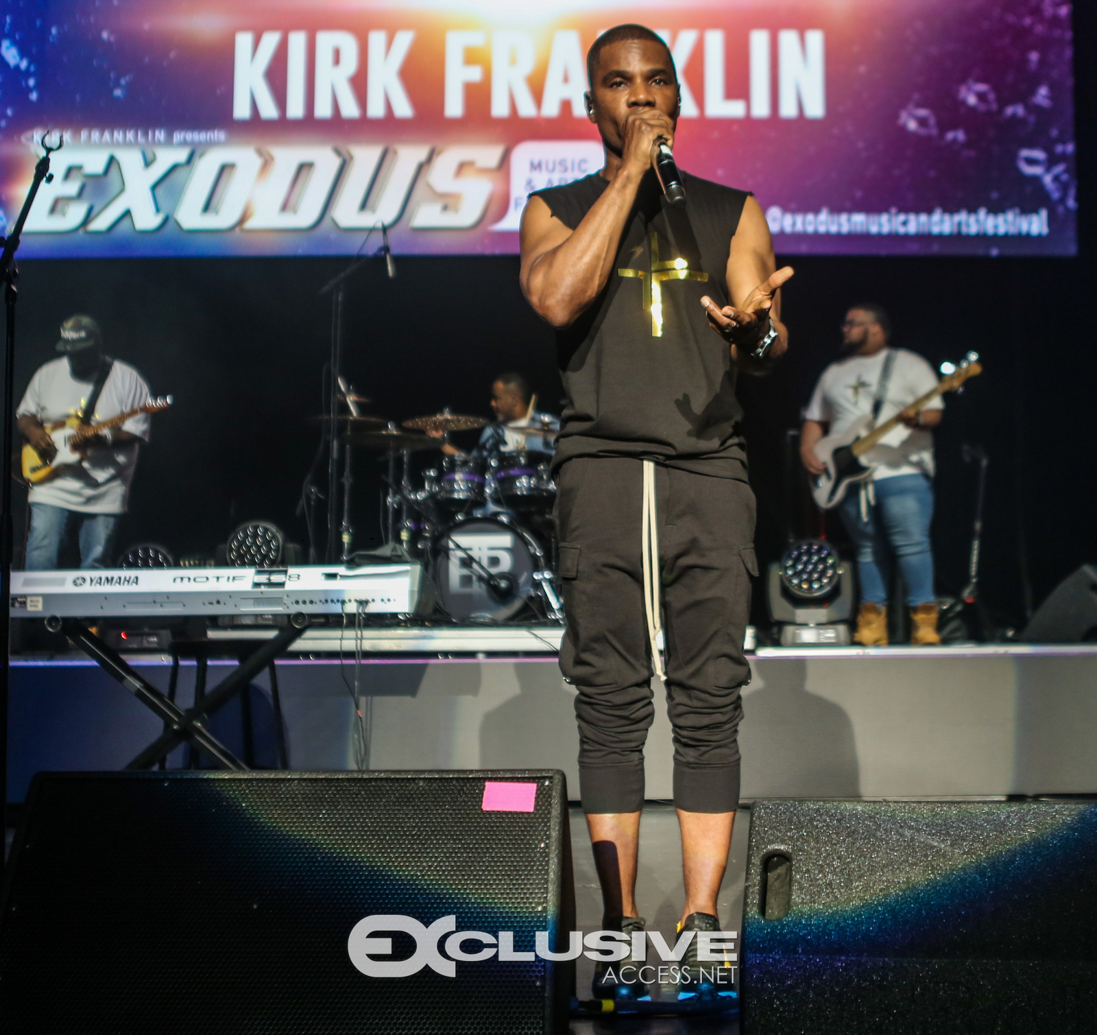 Kirk Franklin presents Exodus Music & Arts Festival Photos by Thaddaeus McAdams - ExclusiveAccess