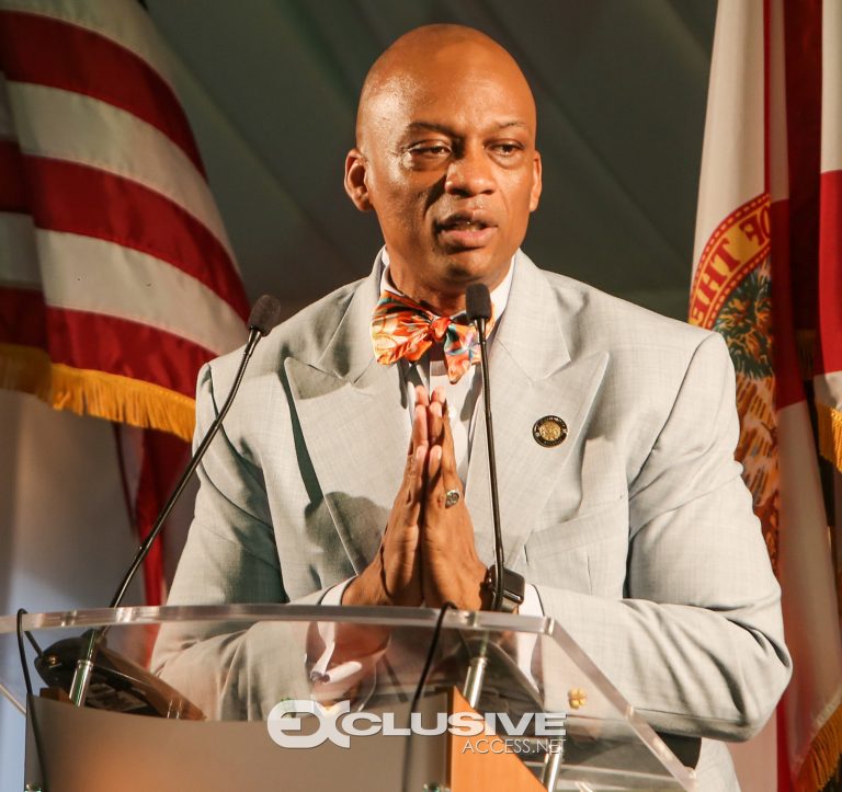 Mayor Oliver Gilbert delivers The 16th Annual State of The City address. Photos by Thaddaeus McAdams -ExclusiveAccess