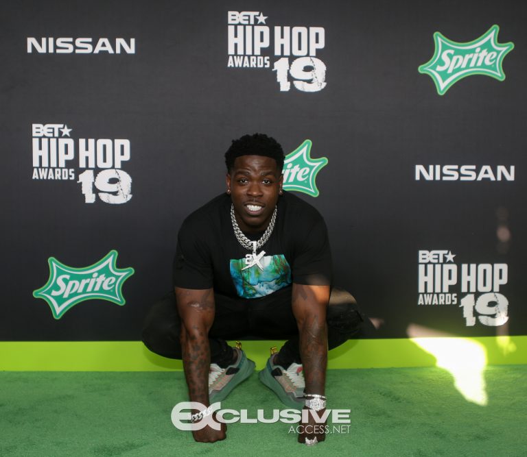 2019 BET Hip Hop Awards Green Carpet photos by Thaddaeus McAdams - ExclusiveAccess