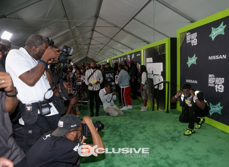 2019 BET Hip Hop Awards Green Carpet photos by Thaddaeus McAdams - ExclusiveAccess