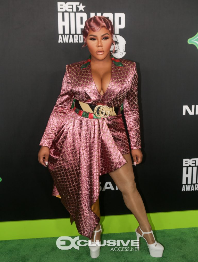 2019 BET Hip Hop Awards Green Carpet photos by Thaddaeus McAdams - ExclusiveAccess