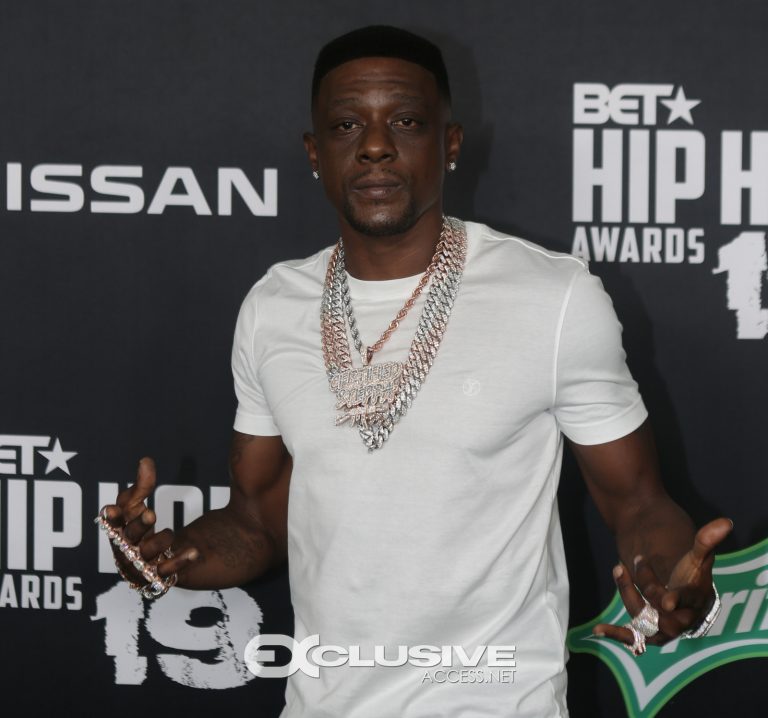 2019 BET Hip Hop Awards Green Carpet photos by Thaddaeus McAdams - ExclusiveAccess