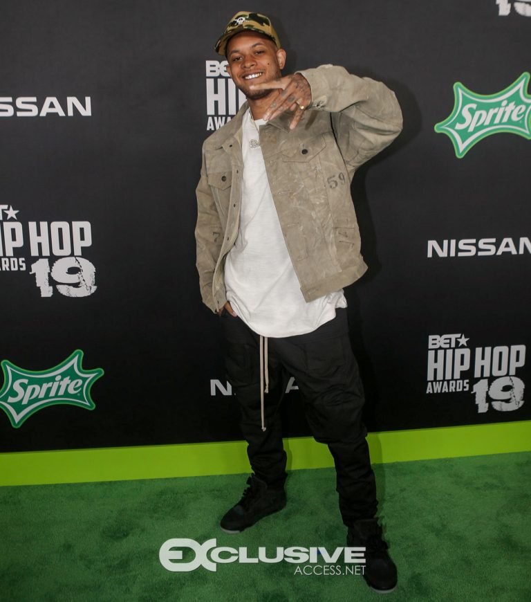 2019 BET Hip Hop Awards Green Carpet photos by Thaddaeus McAdams - ExclusiveAccess