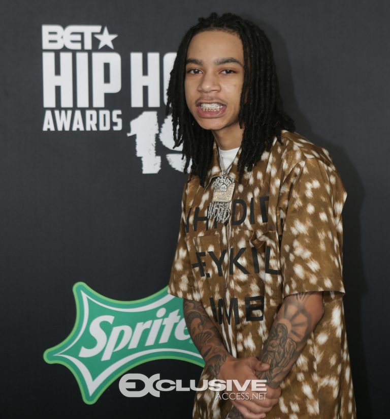 2019 BET Hip Hop Awards Green Carpet photos by Thaddaeus McAdams - ExclusiveAccess