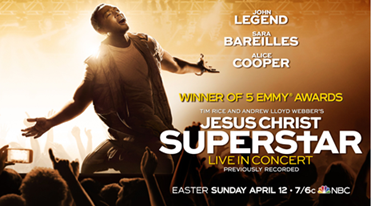 John Legend and Sara Bareilles star in NBC’s Easter Encore Airing of ...