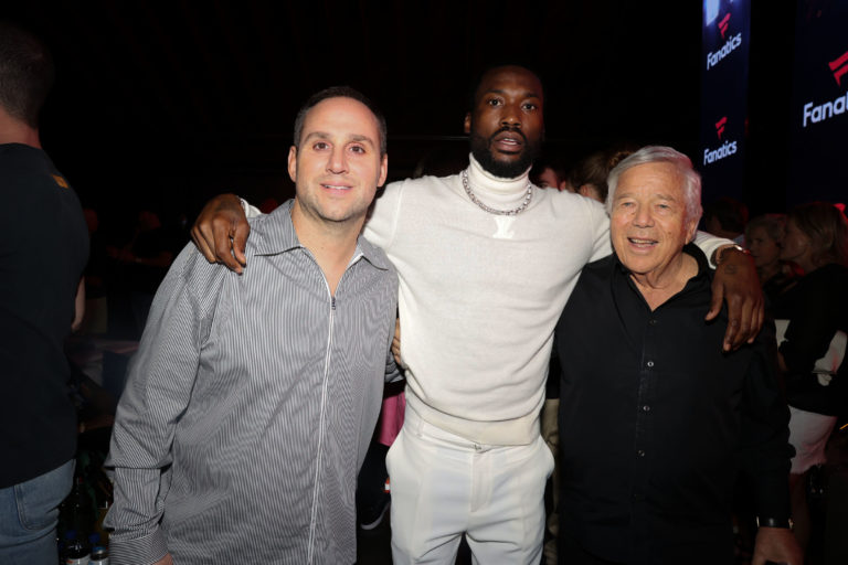 MICHAEL RUBIN, MEEK MILL & ROBERT KRAFT - FANATICS 2022