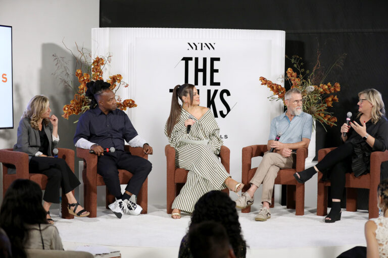 In conversation at NYFW The Talks panel to discuss “The Super Models,”