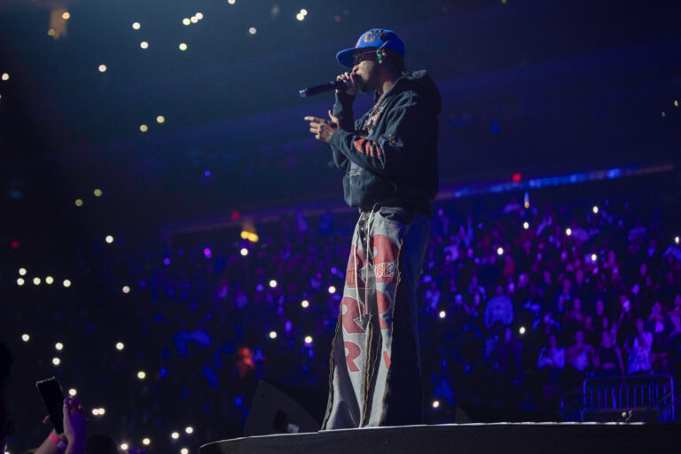 Toosii performs at  at Desert Diamond Arena