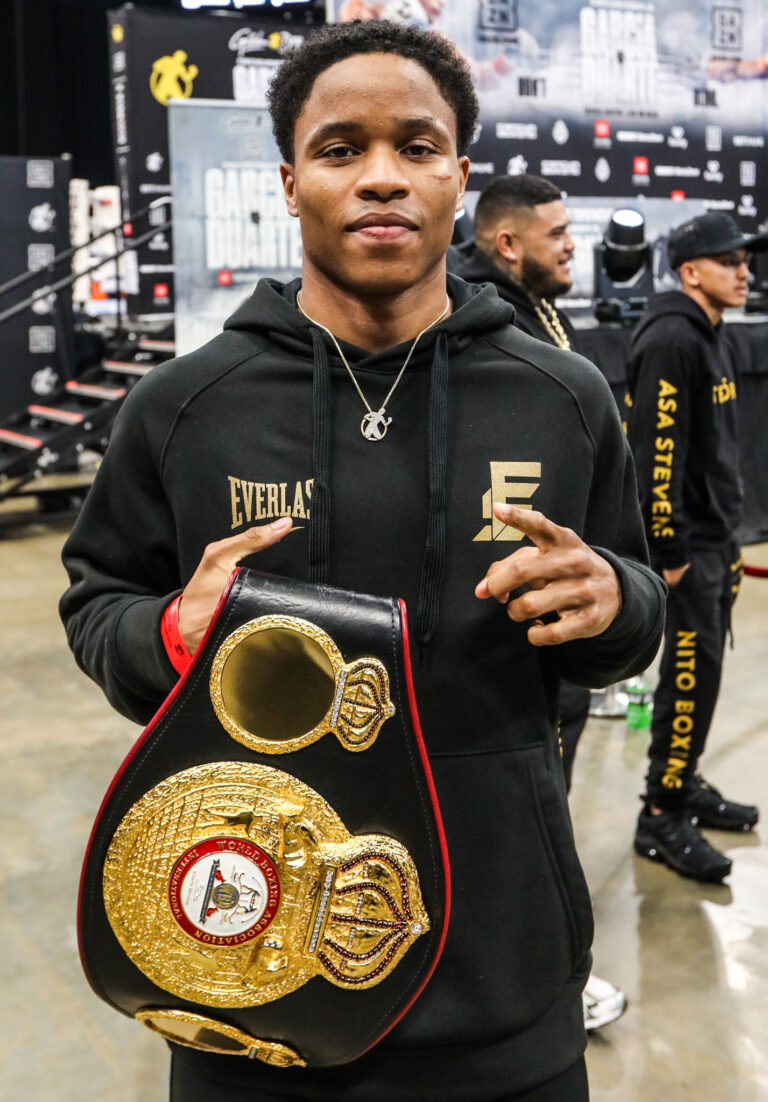 Ryan Garcia v Oscar Duarte - Weigh-in (Photos by Thaddaeus McAdams _ ExclusiveAccess