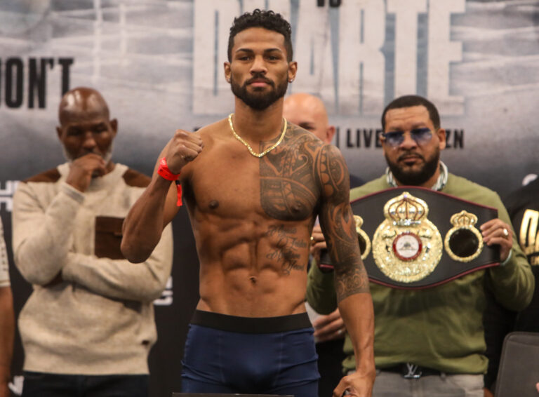 Ryan Garcia v Oscar Duarte - Weigh-in (Photos by Thaddaeus McAdams _ ExclusiveAccess