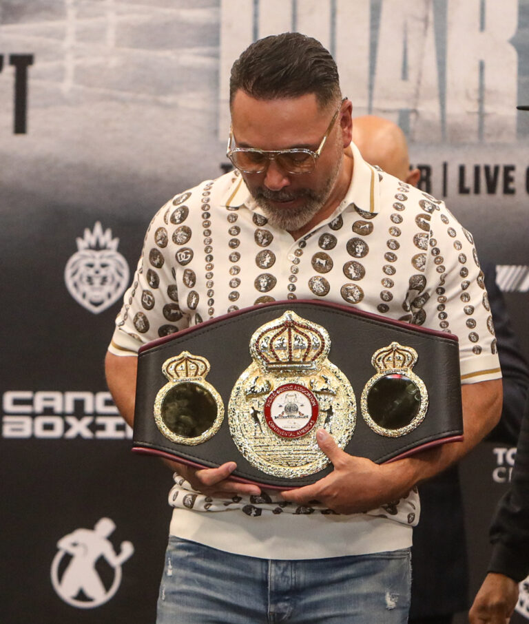 Ryan Garcia v Oscar Duarte - Weigh-in (Photos by Thaddaeus McAdams _ ExclusiveAccess