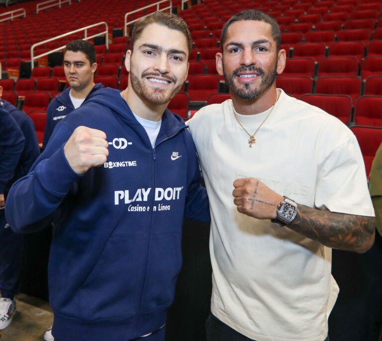 Ryan Garcia v Oscar Duarte - Weigh-in (Photos by Thaddaeus McAdams _ ExclusiveAccess