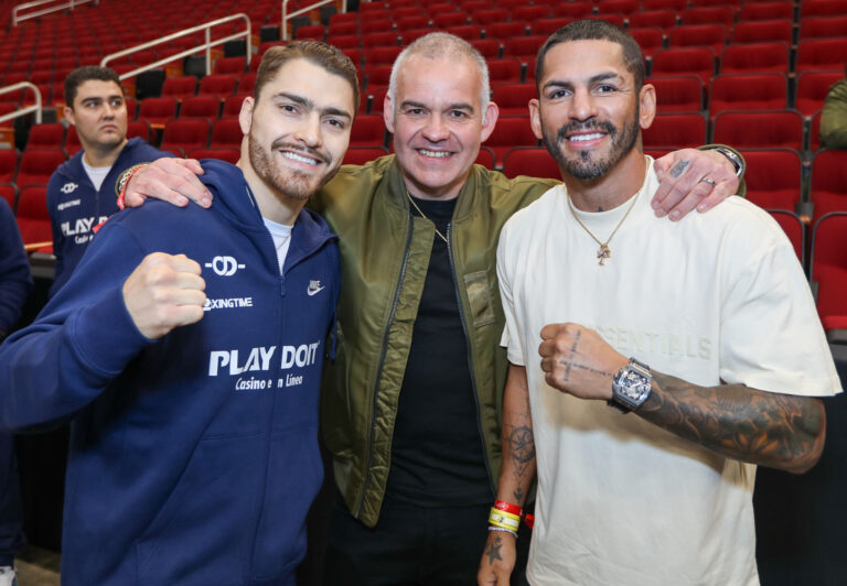 Ryan Garcia v Oscar Duarte - Weigh-in (Photos by Thaddaeus McAdams _ ExclusiveAccess