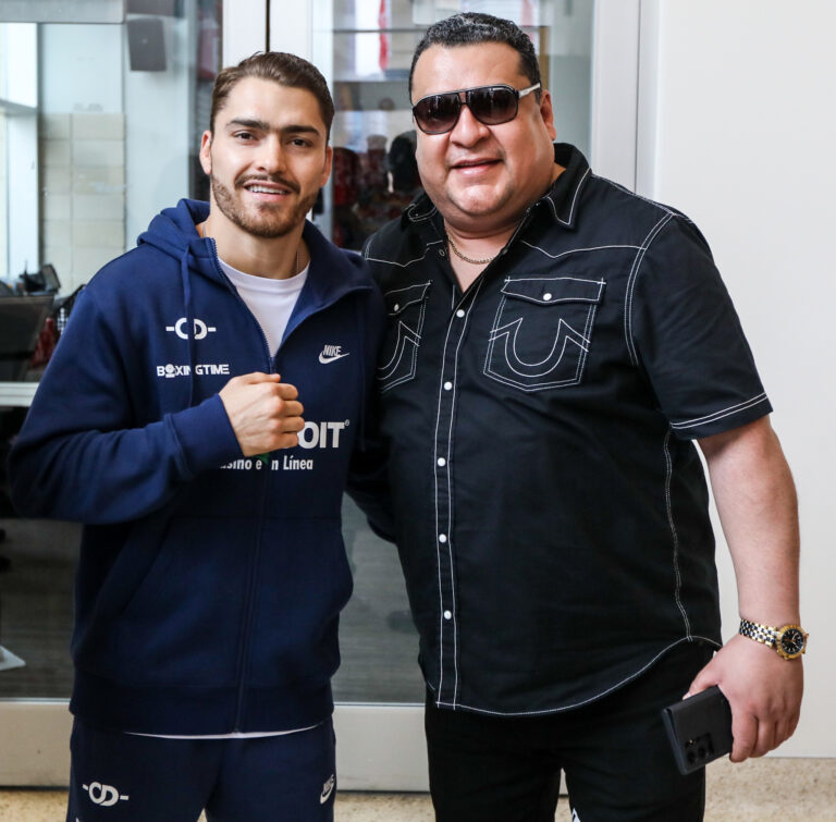 Ryan Garcia v Oscar Duarte - Weigh-in (Photos by Thaddaeus McAdams _ ExclusiveAccess