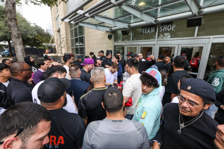 Ryan Garcia v Oscar Duarte - Weigh-in (Photos by Thaddaeus McAdams _ ExclusiveAccess