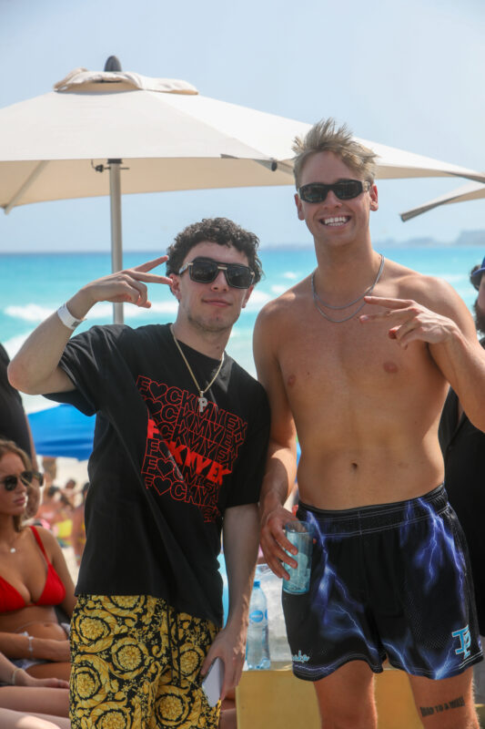 Two Friends live from Spring Break at Mandala Beach by Student City. (photos by Thaddaeus McAdams _ Exclusive-089