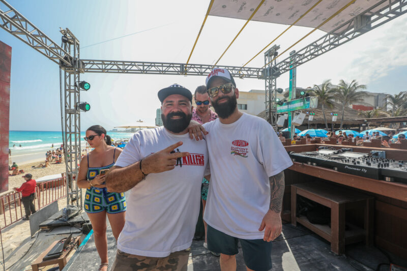 Two Friends live from Spring Break at Mandala Beach by Student City. (photos by Thaddaeus McAdams _ Exclusive-099