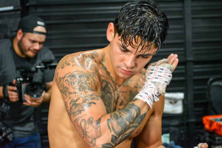 Ryan Garcia Dallas Workout ( Photos by David Saldivar _ ExclusiveAccess