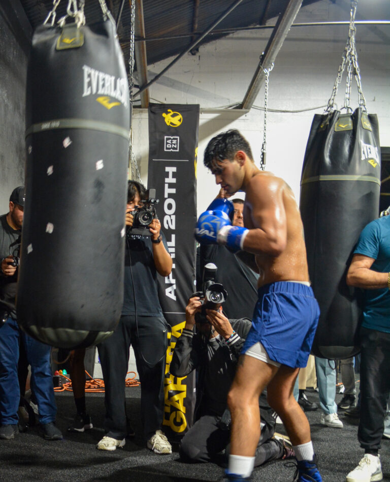 Ryan Garcia Dallas Workout ( Photos by David Saldivar _ ExclusiveAccess