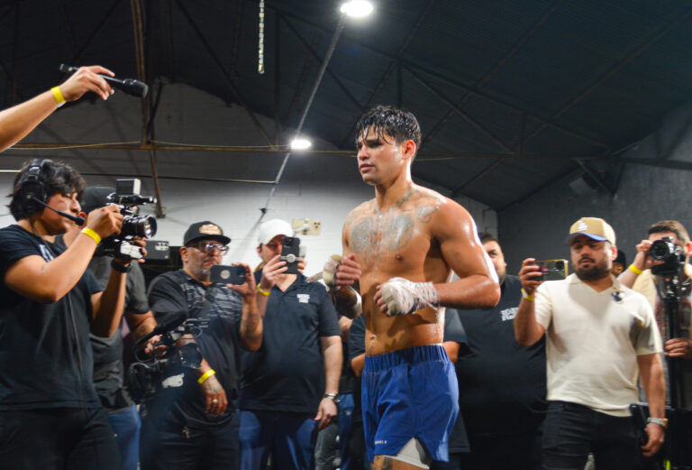 Ryan Garcia Dallas Workout ( Photos by David Saldivar _ ExclusiveAccess