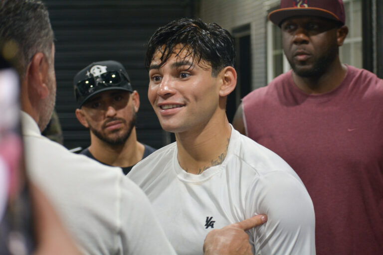 Ryan Garcia Dallas Workout ( Photos by David Saldivar _ ExclusiveAccess