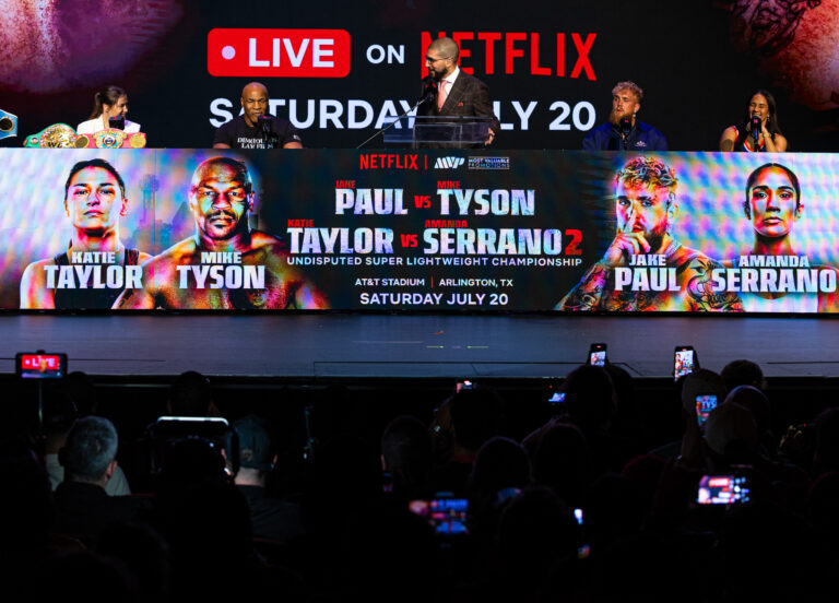 Paul vs Tyson Press confrence (Photos by_ Anthony Andrada _ ExclusiveAccess