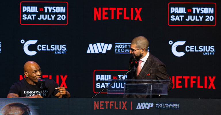 Paul vs Tyson Press confrence (Photos by_ Anthony Andrada _ ExclusiveAccess