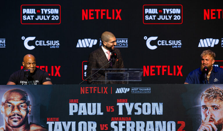 Paul vs Tyson Press confrence (Photos by_ Anthony Andrada _ ExclusiveAccess