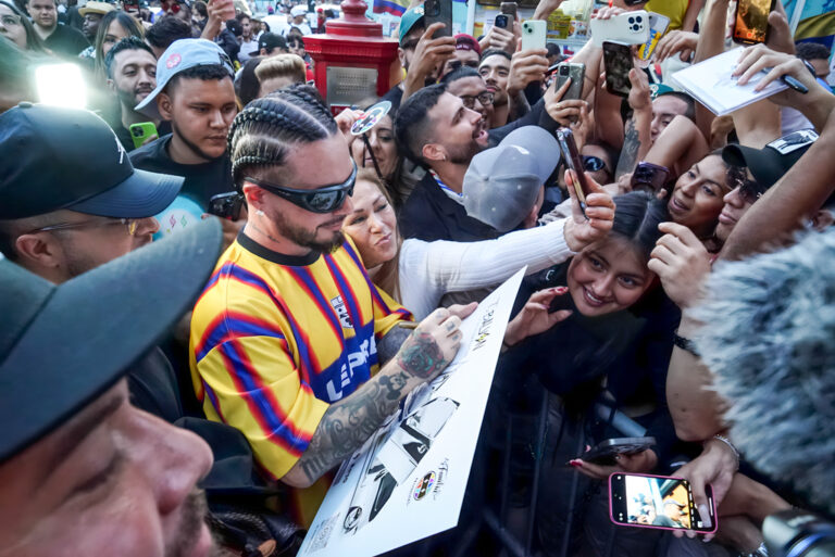 le PÈRE Celebrates J Balvin Rayo Album Release