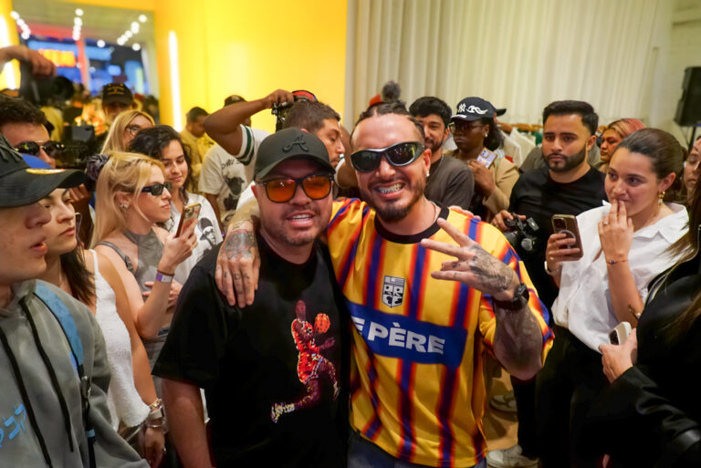 le PÈRE Celebrates J Balvin Rayo Album Release