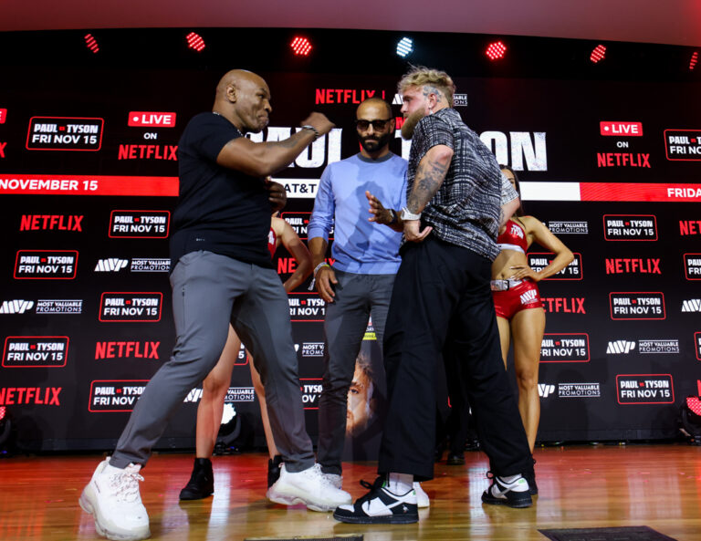 Jake Paul vs Mike Tyson Press Conference at Fanatics Fest