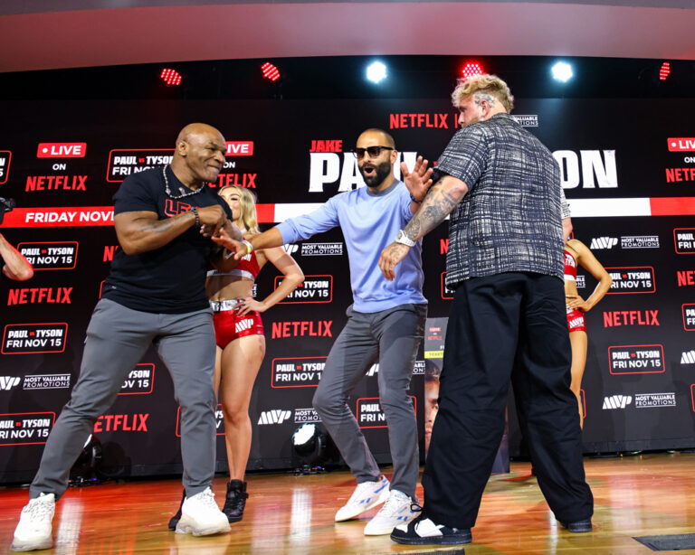 Jake Paul vs Mike Tyson Press Conference at Fanatics Fest