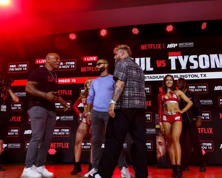 Jake Paul vs Mike Tyson Press Conference at Fanatics Fest