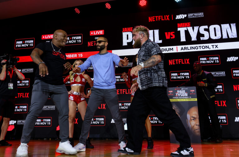 Jake Paul vs Mike Tyson Press Conference at Fanatics Fest