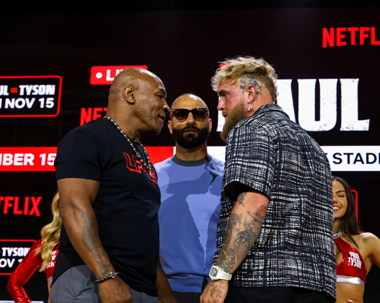 Jake Paul vs Mike Tyson Press Conference at Fanatics Fest