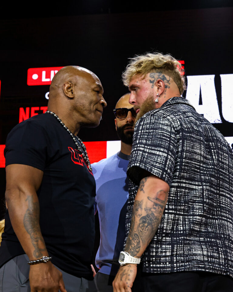 Jake Paul vs Mike Tyson Press Conference at Fanatics Fest