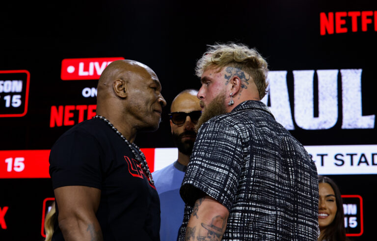 Jake Paul vs Mike Tyson Press Conference at Fanatics Fest