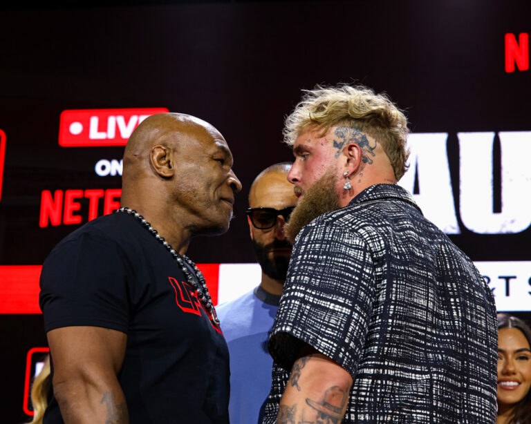 Jake Paul vs Mike Tyson Press Conference at Fanatics Fest