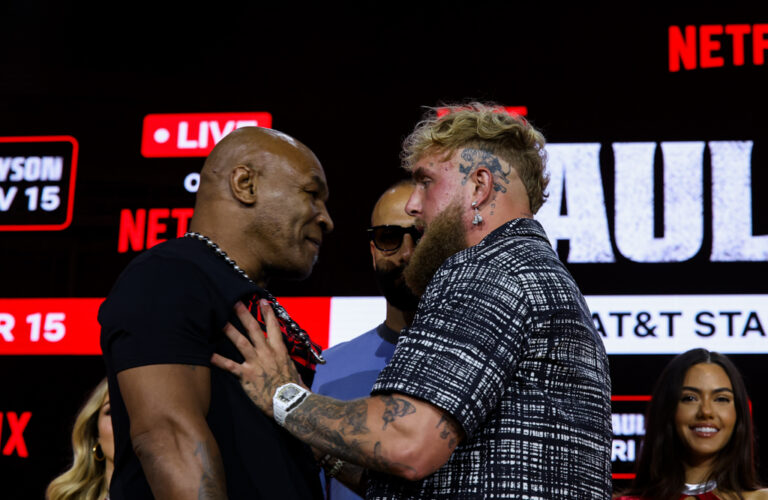 Jake Paul vs Mike Tyson Press Conference at Fanatics Fest