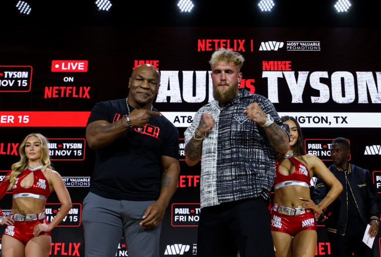 Jake Paul vs Mike Tyson Press Conference at Fanatics Fest