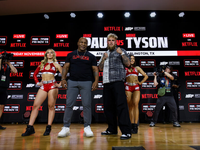 Jake Paul vs Mike Tyson Press Conference at Fanatics Fest