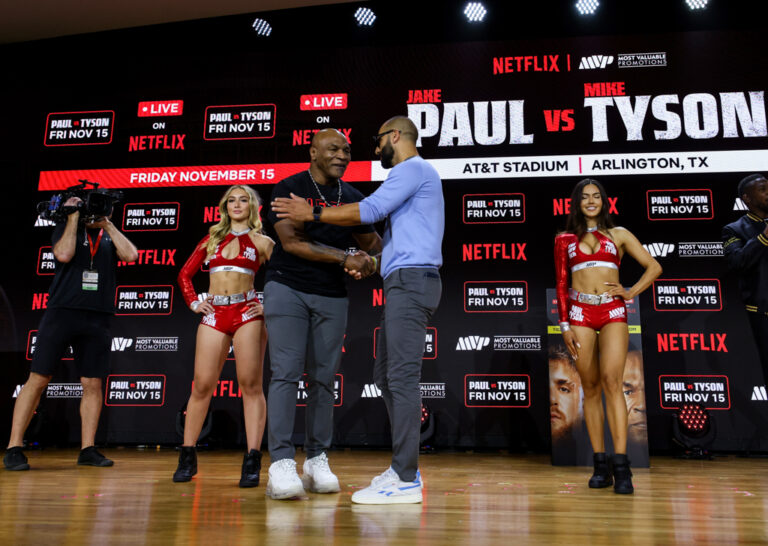 Jake Paul vs Mike Tyson Press Conference at Fanatics Fest