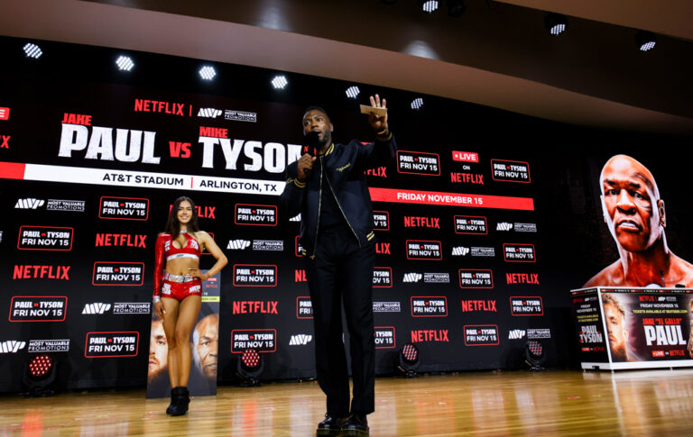 Jake Paul vs Mike Tyson Press Conference at Fanatics Fest