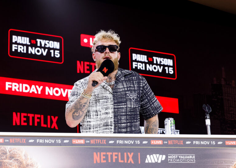 Jake Paul vs Mike Tyson Press Conference at Fanatics Fest