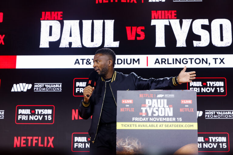 Jake Paul vs Mike Tyson Press Conference at Fanatics Fest