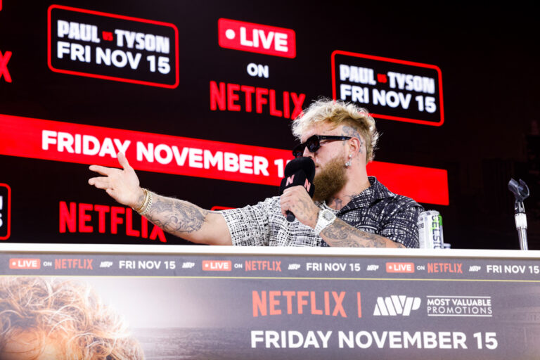 Jake Paul vs Mike Tyson Press Conference at Fanatics Fest