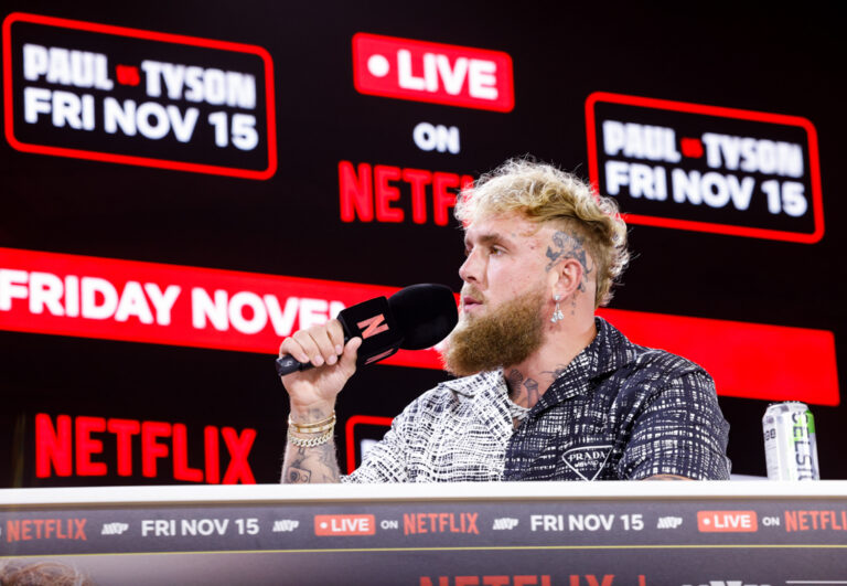 Jake Paul vs Mike Tyson Press Conference at Fanatics Fest